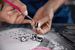 Sallys Zahlenstempel für Fondanttorten