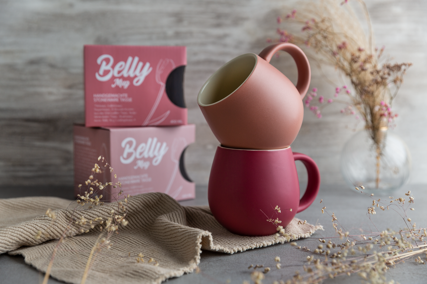 Sallys Belly Mug - handgemachte Stoneware Tasse