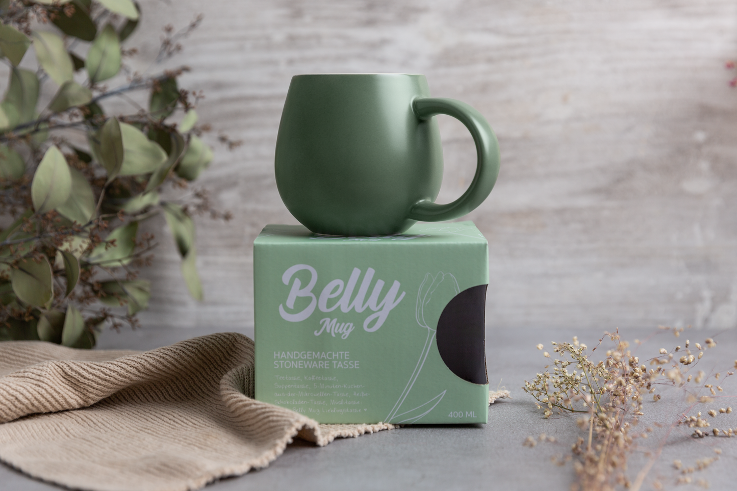 Sallys Belly Mug - handgemachte Stoneware Tasse