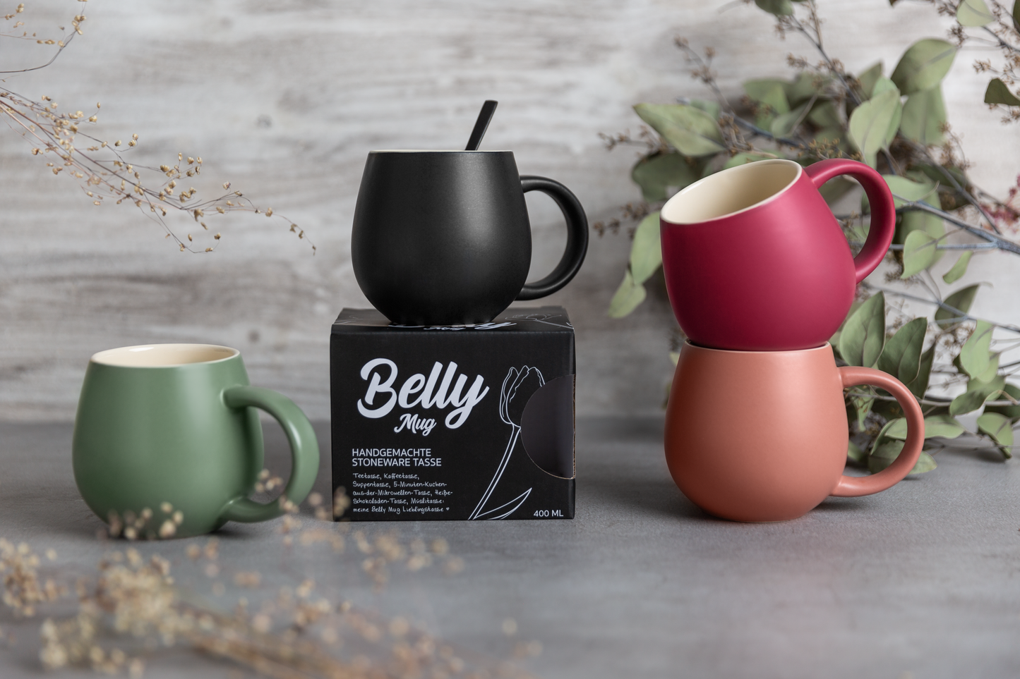 Sallys Belly Mug - handgemachte Stoneware Tasse