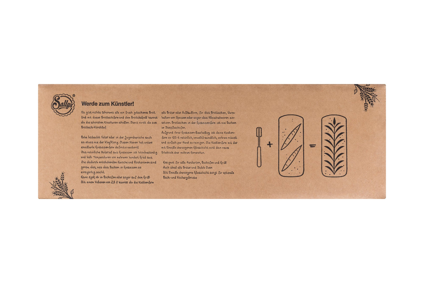 Sallys Gusseisen Brotbackform Baba