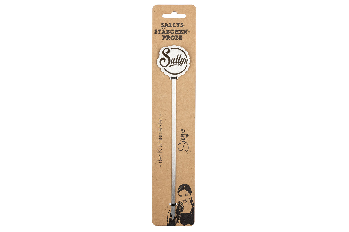 Sallys Kuchentester-Stäbchenprobe