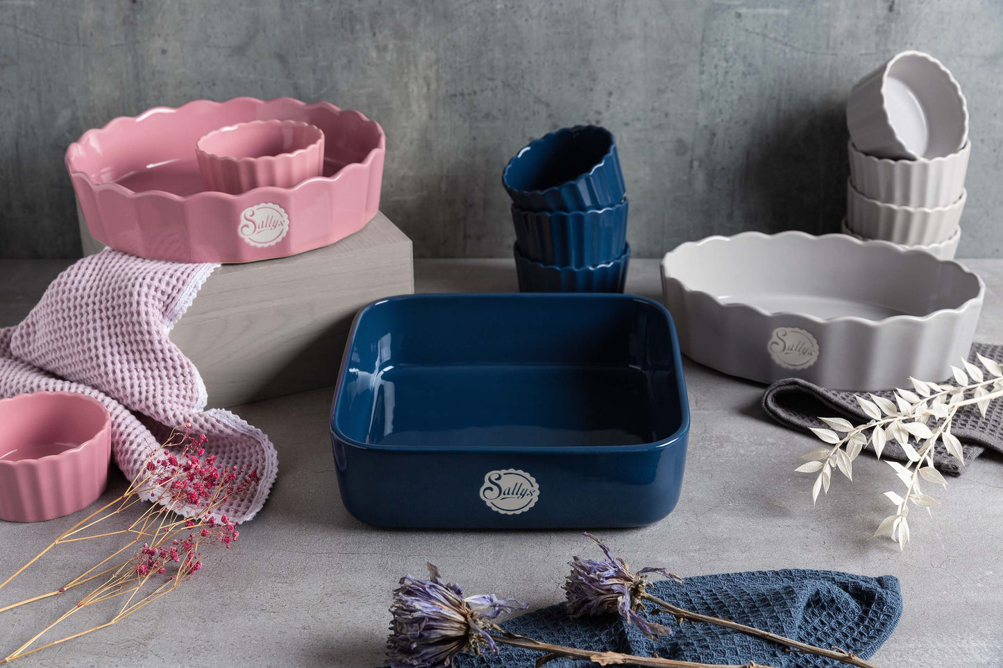 Sallys Stoneware Ofenform - eckig