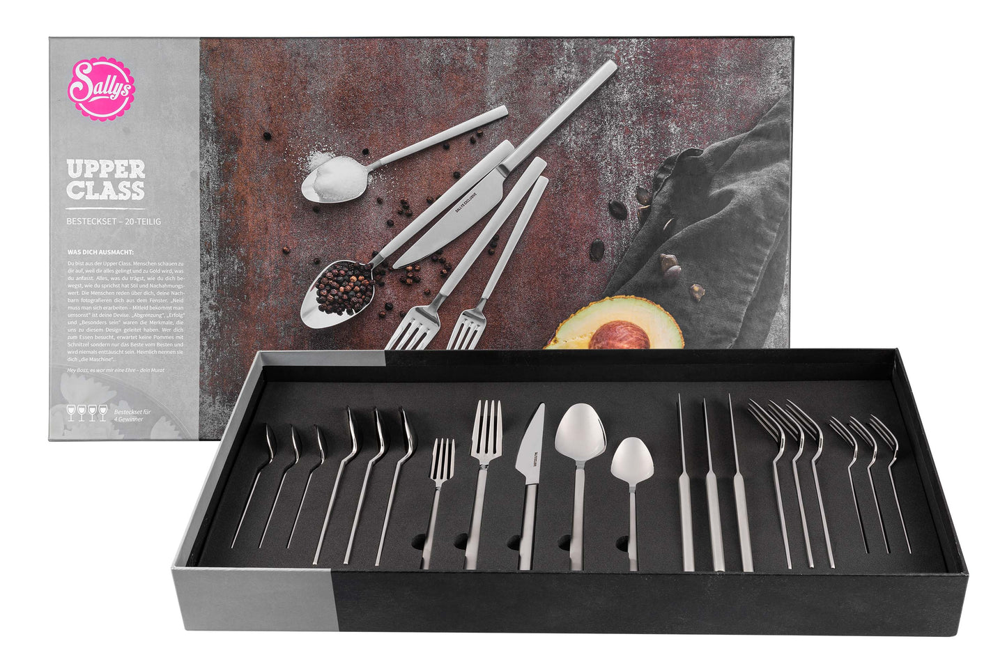 Sallys Besteck-Set - Upper Class - 20 Teilig