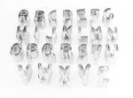 Sallys Buchstaben Ausstecher 26-teilig