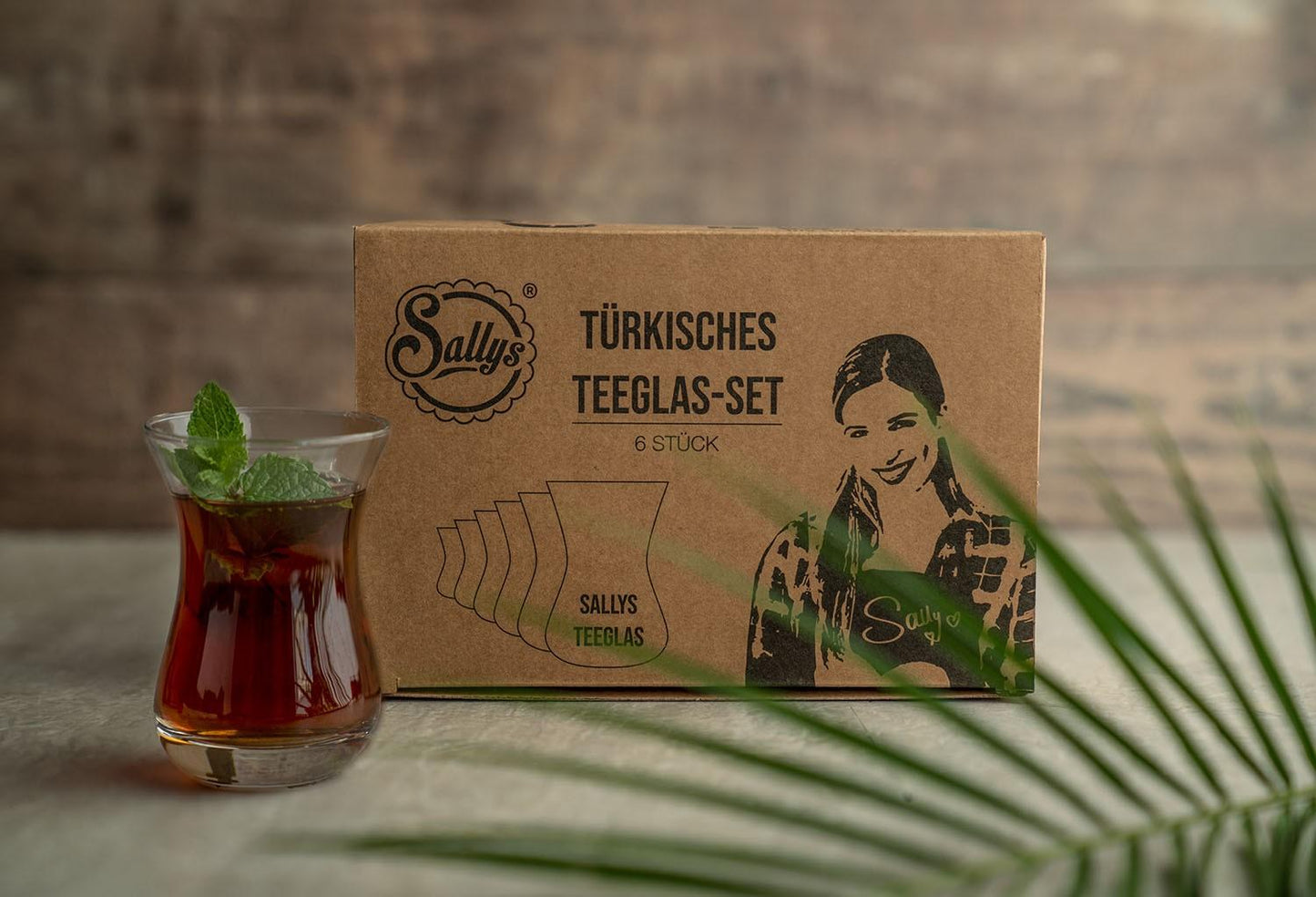 Sallys Teeglas Set